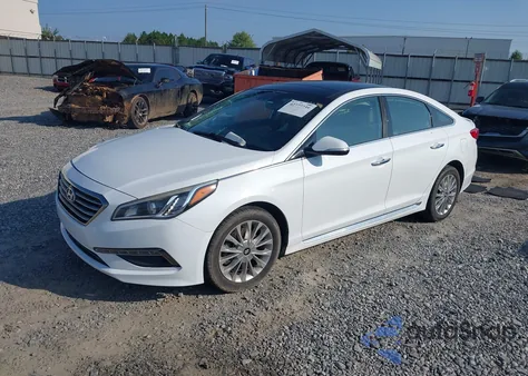 2015 Hyundai Sonata Limited from USA, damaged, VIN 5NPE34AF8FH083048